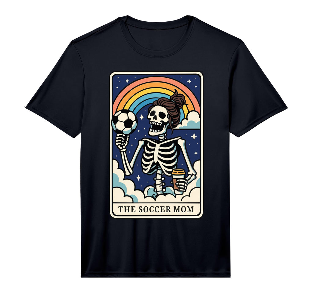 Mens Soccer Mom Tarot Card T-Shirt - Fun Novelty Design Men Women - T-Shirt, Sweatshirt, Hoodie