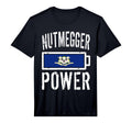 Connecticut Flag Nutmegger Power T-Shirt - Novelty Apparel Men Women - T-Shirt, Sweatshirt, Hoodie