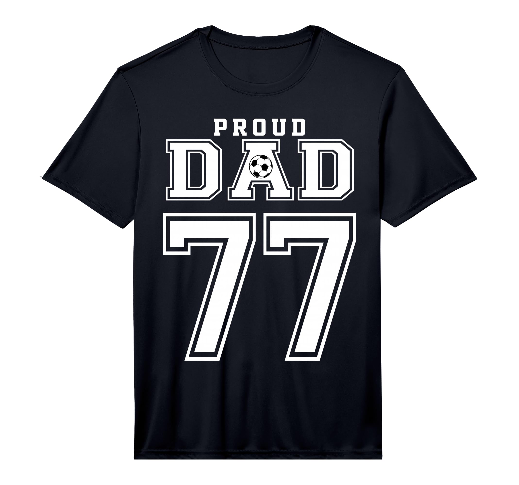 Number 77 Custom Proud Soccer T-Shirt - Aesthetic Graphic for Adults - T-Shirt, Sweatshirt, Hoodie