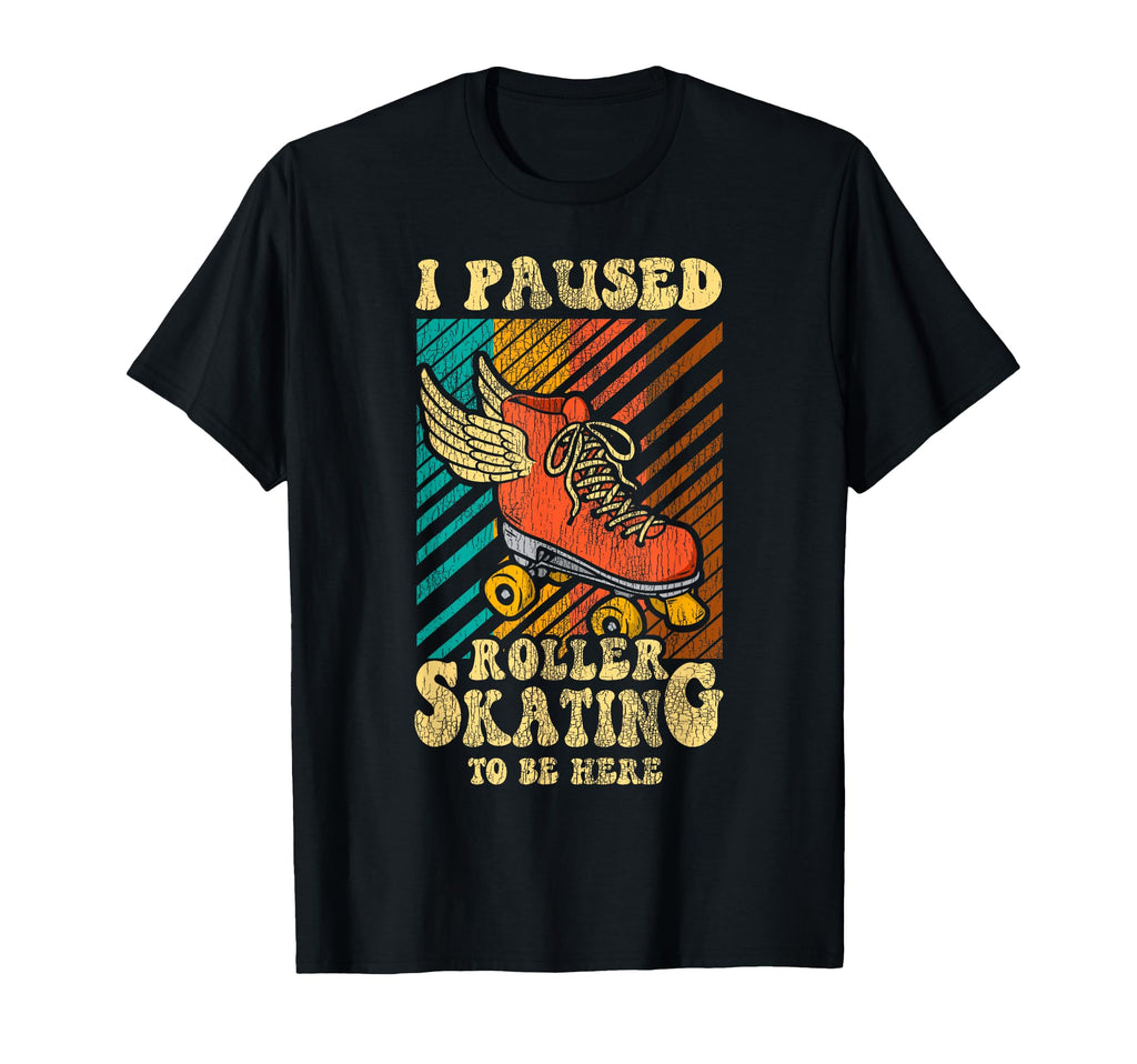 Roller Skating Skate 1970S T-Shirt - Trendy Graphic Unisex - T-Shirt, Sweatshirt, Hoodie