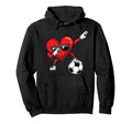 Dabbing Heart Dab Valentines Day Hoodie - Aesthetic Graphic Men Women - T-Shirt, Sweatshirt, Hoodie