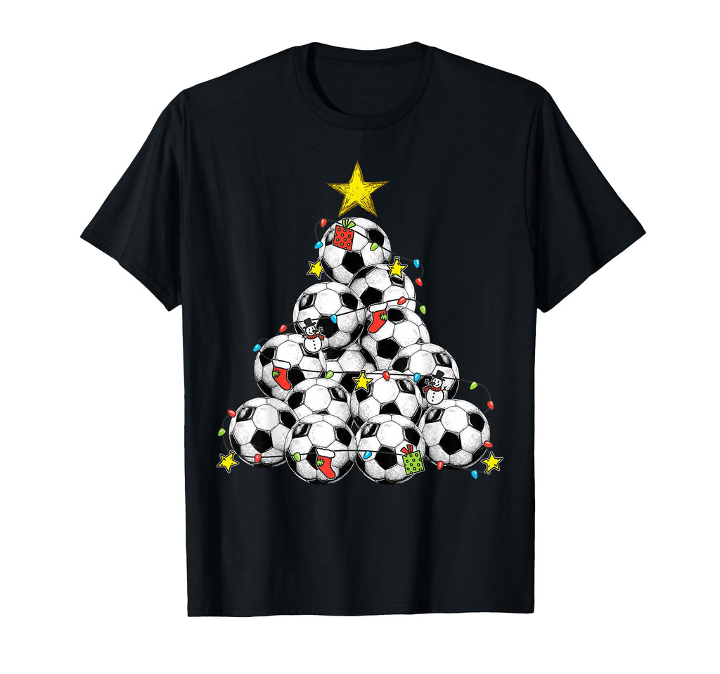 Soccer Tree Pajamas Coach Player T-Shirt - Custom Art Print Men Women - T-Shirt, Sweatshirt, Hoodie