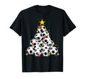 Soccer Tree Pajamas Coach Player T-Shirt - Custom Art Print Men Women - T-Shirt, Sweatshirt, Hoodie