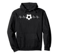 Soccer Heartbeat Player Goalie Hoodie - Casual Everyday Wear Men Women - T-Shirt, Sweatshirt, Hoodie
