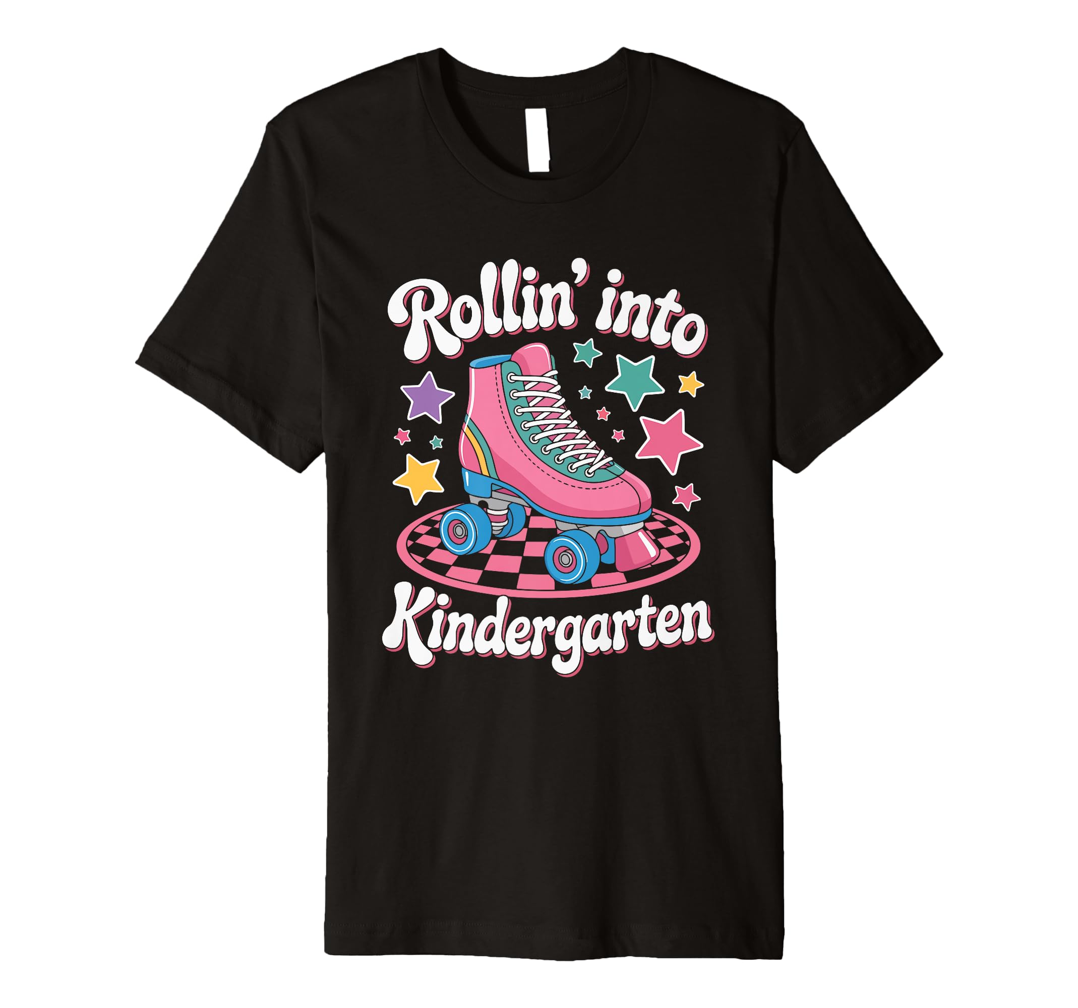 Rollin Into Kindergarten Roller Skate T-Shirt - Streetwear Style Unisex - T-Shirt, Sweatshirt, Hoodie