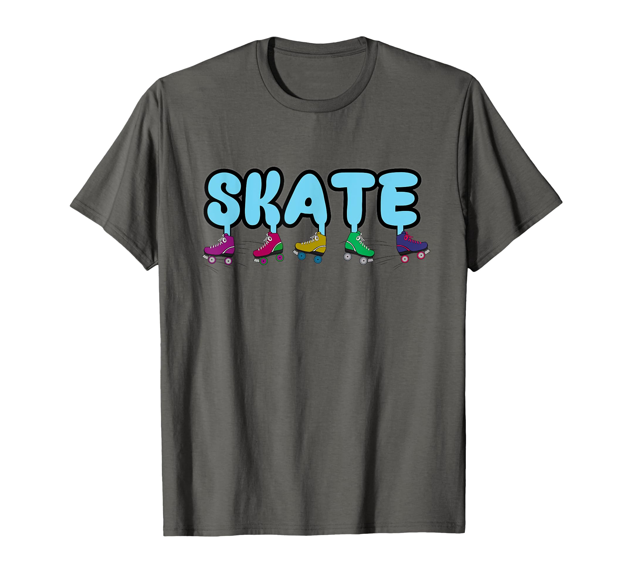 Roller Skating Skating Skating T-Shirt - Minimalist Print for Adults - T-Shirt, Sweatshirt, Hoodie