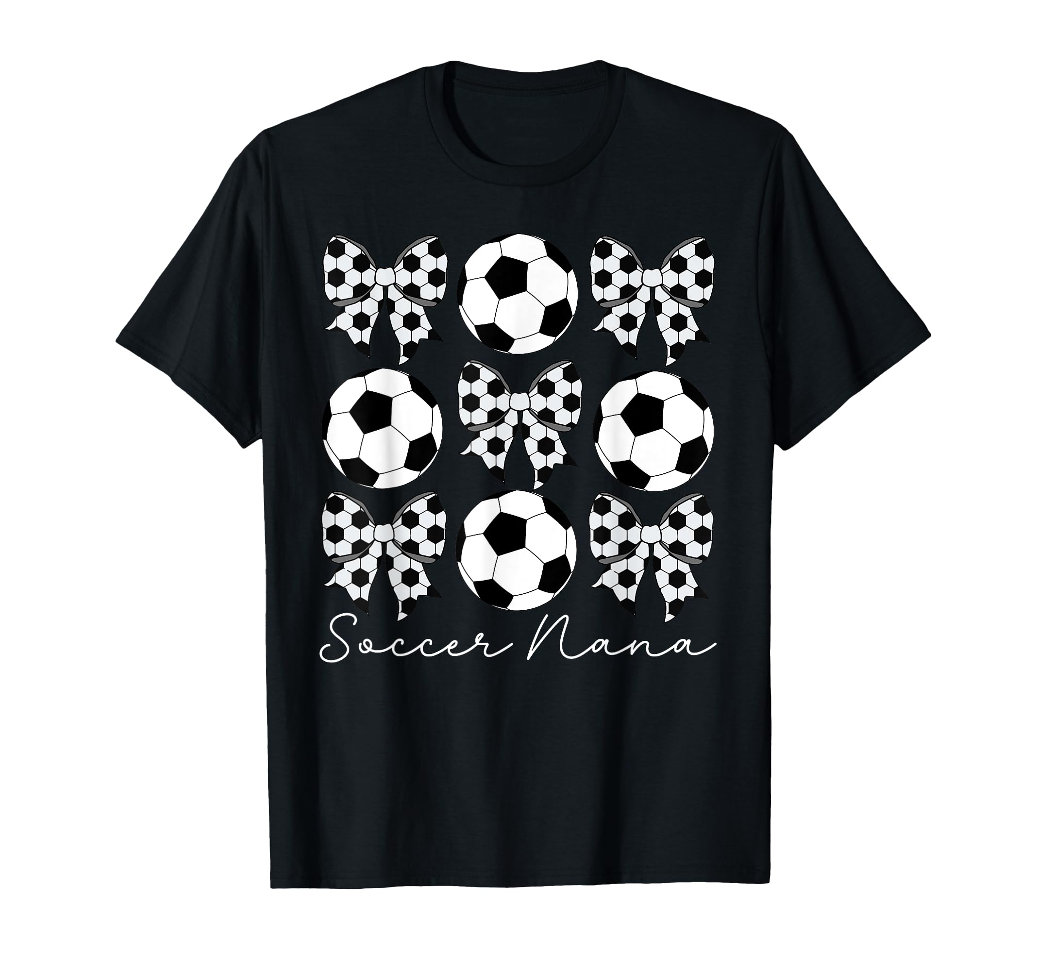 Soccer Nana Coquette Nana Soccer T-Shirt - Unique Graphic for Adults - T-Shirt, Sweatshirt, Hoodie