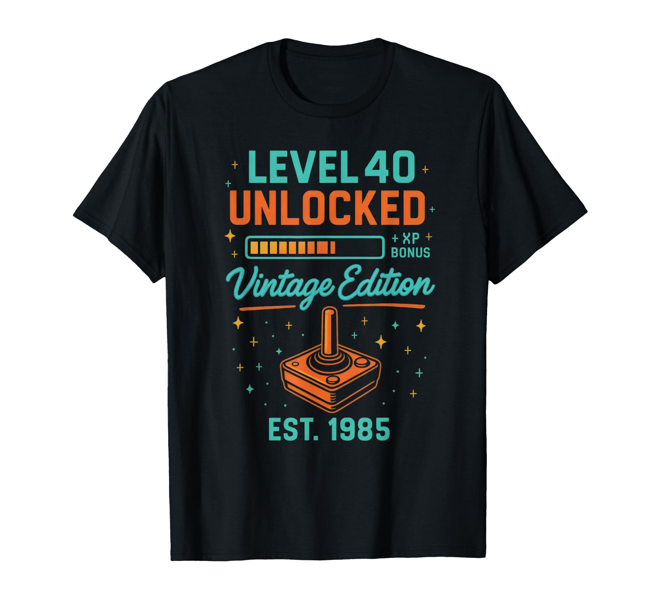 Level 40 Unlocked Funny 40Th Birthday T-Shirt - Trendy Graphic for Adults - T-Shirt, Sweatshirt, Hoodie