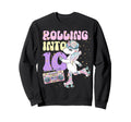10Th Birthday Roller Skate Party Sweatshirt - Streetwear Style Unisex - T-Shirt, Sweatshirt, Hoodie
