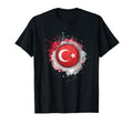 Proud Heritage Turkey Flag Soccer Ball T-Shirt - Novelty Apparel for Adults - T-Shirt, Sweatshirt, Hoodie