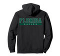 Florida Soccer Green Text Hoodie - Streetwear Style Unisex - T-Shirt, Sweatshirt, Hoodie