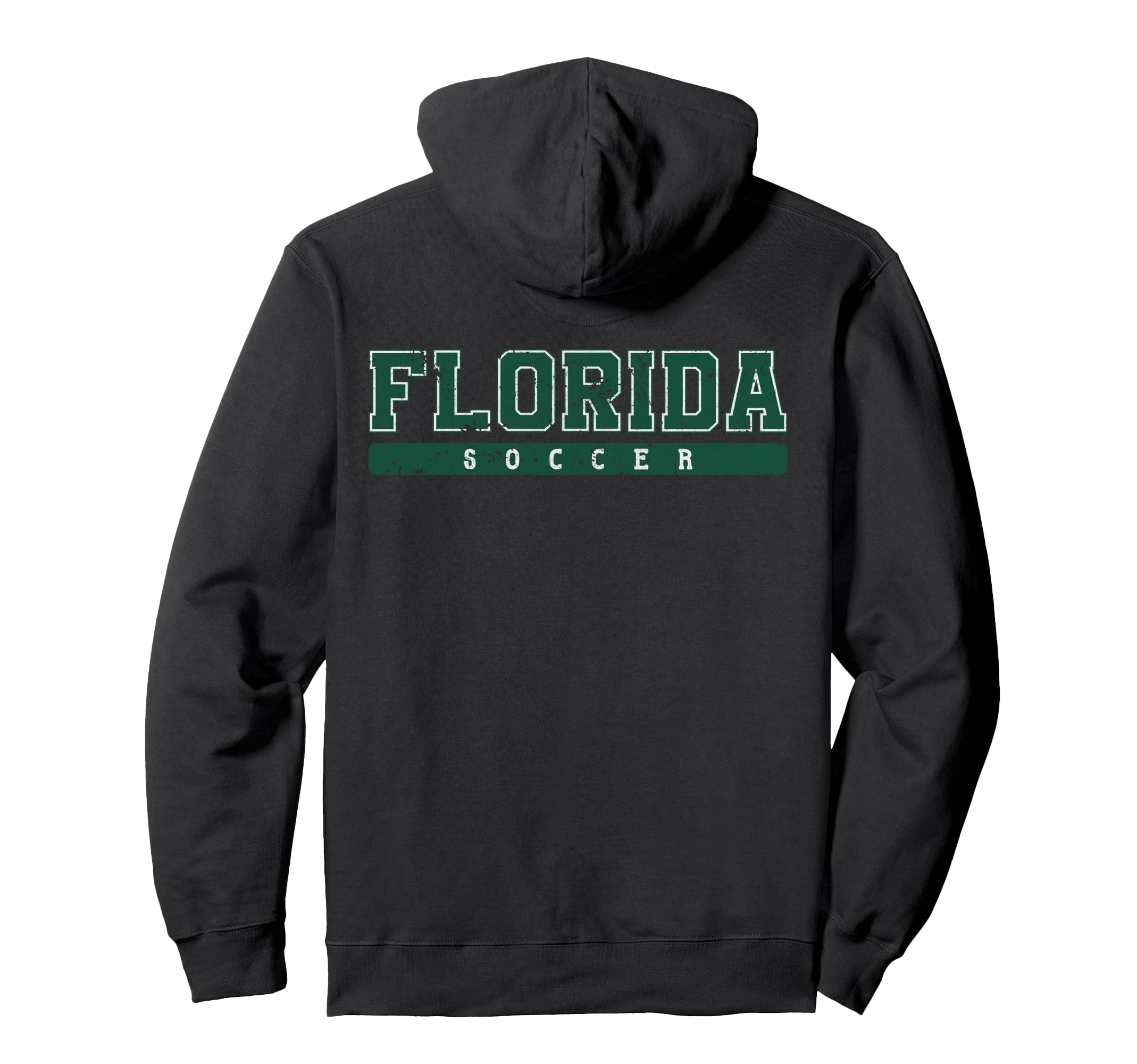 Florida Soccer Green Text Hoodie - Streetwear Style Unisex - T-Shirt, Sweatshirt, Hoodie