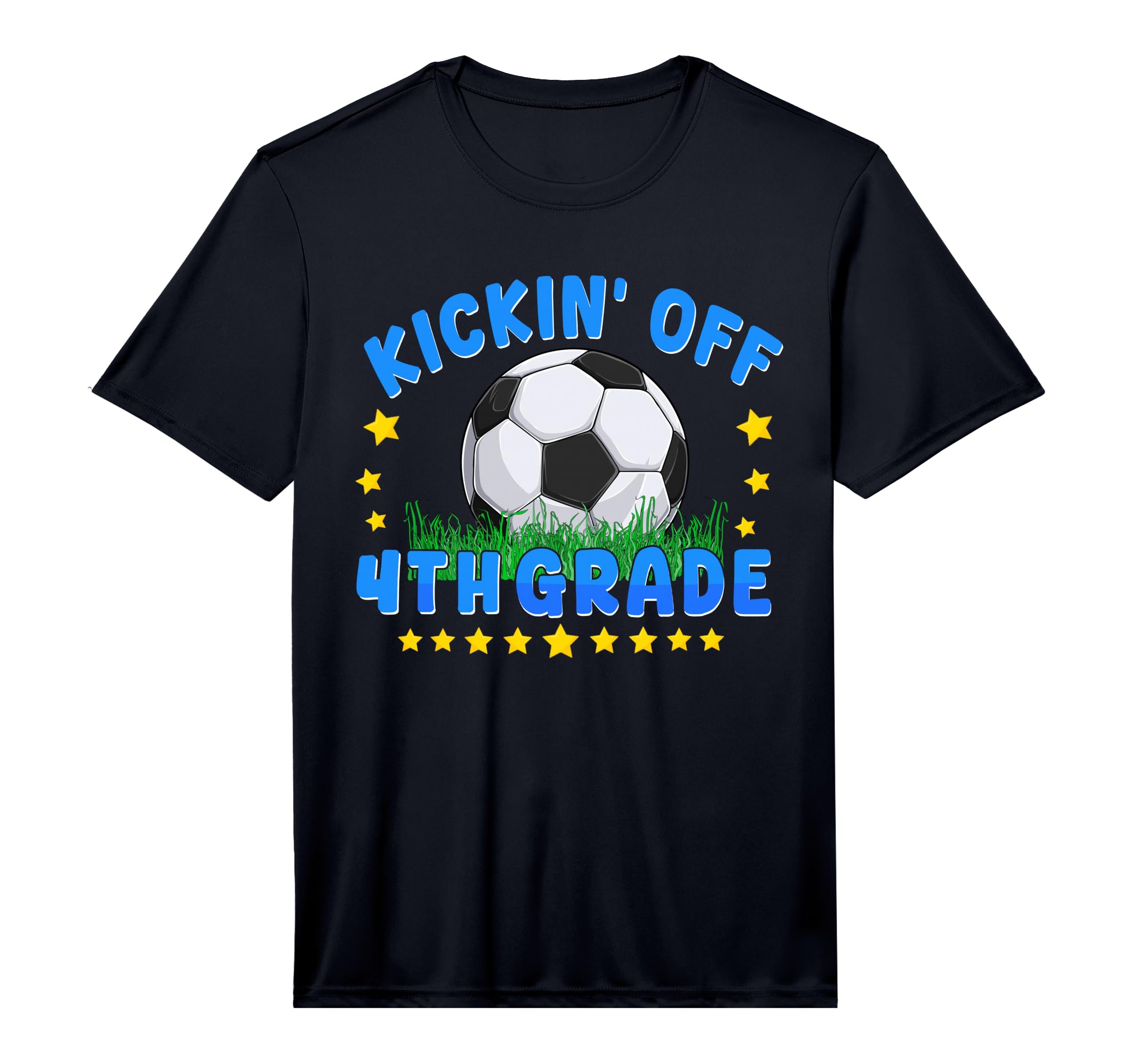 Funny 4Th Grade Kickin Off T-Shirt - Casual Everyday Wear for Adults - T-Shirt, Sweatshirt, Hoodie
