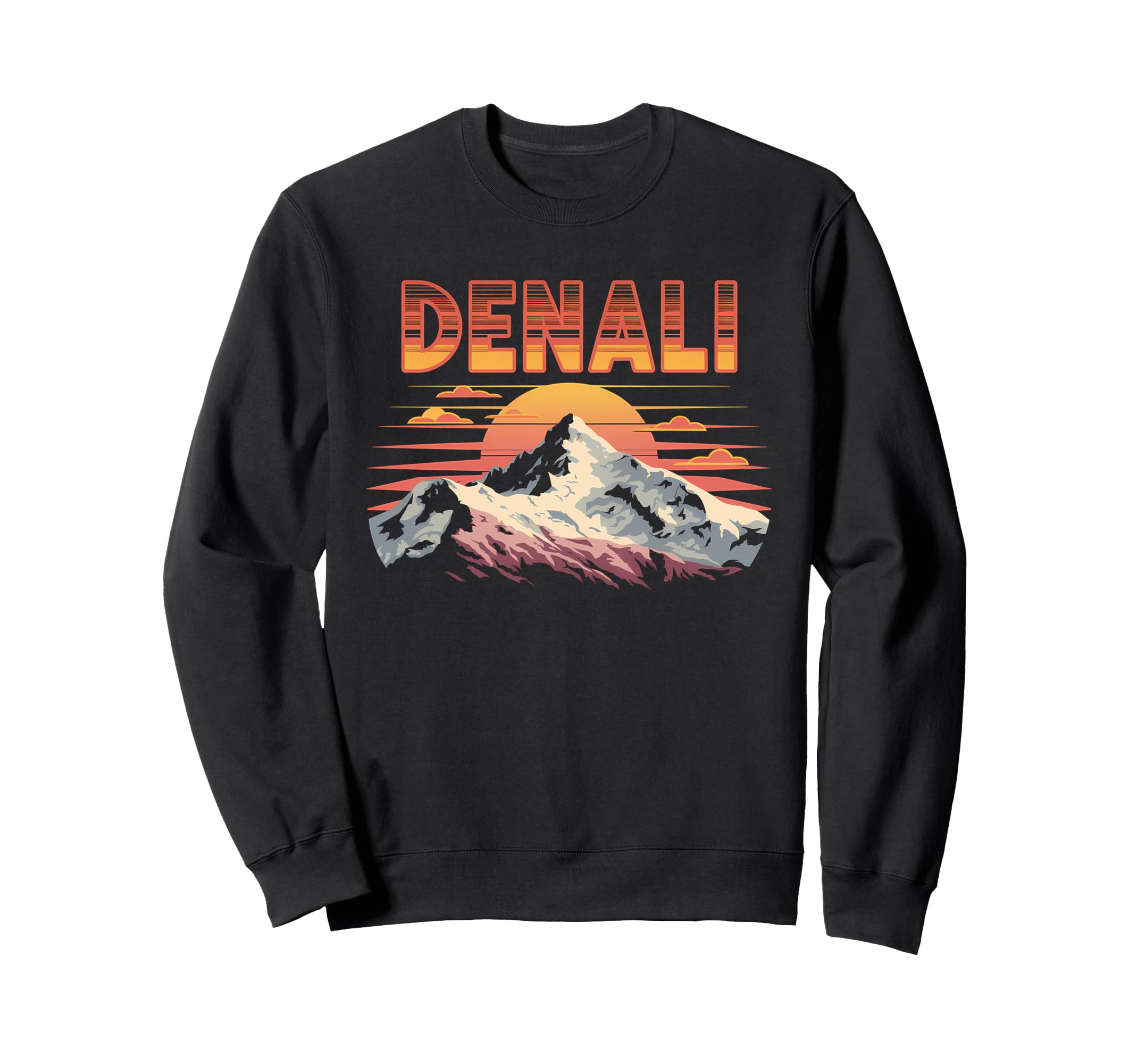 Denali National Park Mountain Sweatshirt - Custom Art Print Unisex - T-Shirt, Sweatshirt, Hoodie