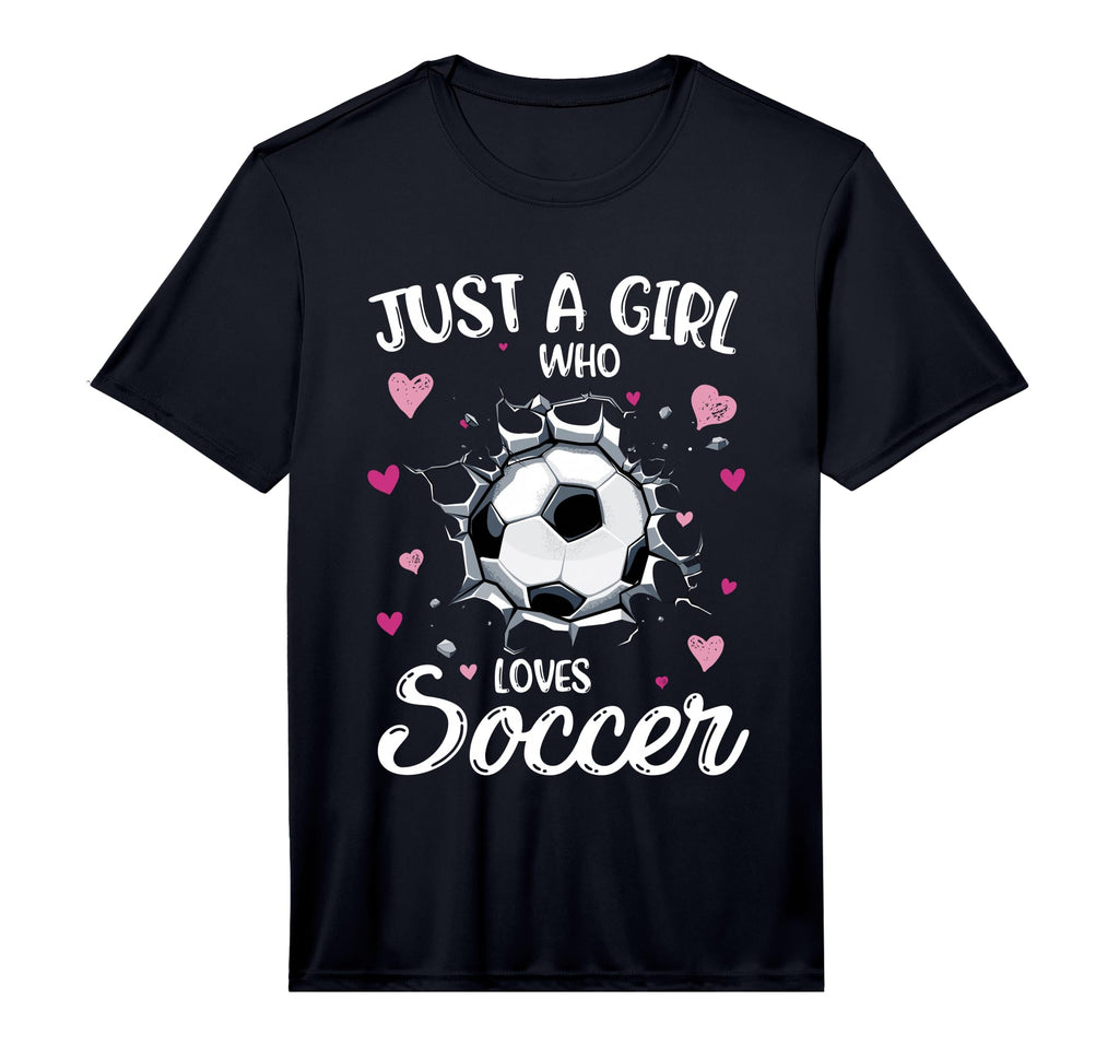 Just Who Loves Soccer Funny Soccer T-Shirt - Unique Graphic Men Women - T-Shirt, Sweatshirt, Hoodie