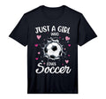 Just Who Loves Soccer Funny Soccer T-Shirt - Unique Graphic Men Women - T-Shirt, Sweatshirt, Hoodie