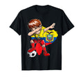 Dabbing Soccer Colombia Jersey T-Shirt - Streetwear Style for Adults - T-Shirt, Sweatshirt, Hoodie