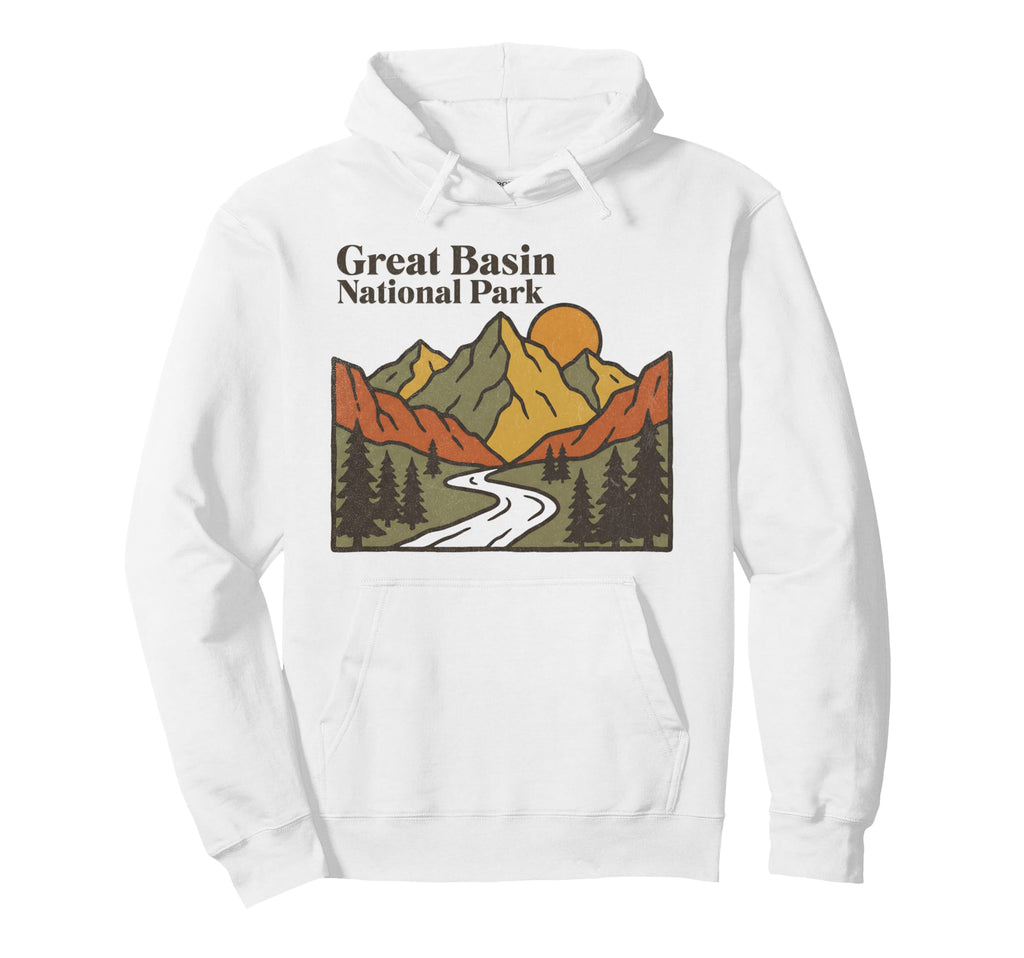 Great Basin National Park Nevada Usa Hoodie - Custom Art Print Unisex - T-Shirt, Sweatshirt, Hoodie