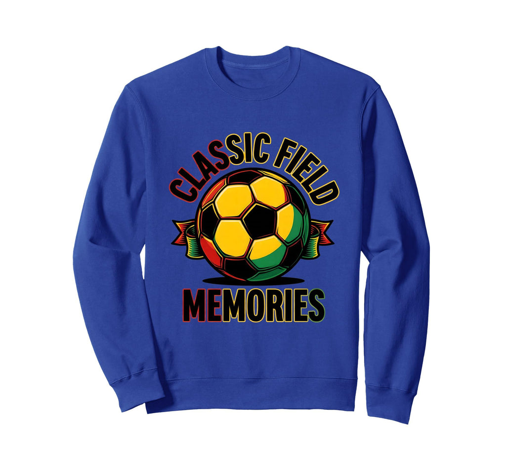 Soccer Ball Field Memories Sweatshirt - Custom Art Print for Adults - T-Shirt, Sweatshirt, Hoodie