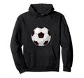 Football Funny Soccer Player Belly Hoodie - Casual Everyday Wear Men Women - T-Shirt, Sweatshirt, Hoodie