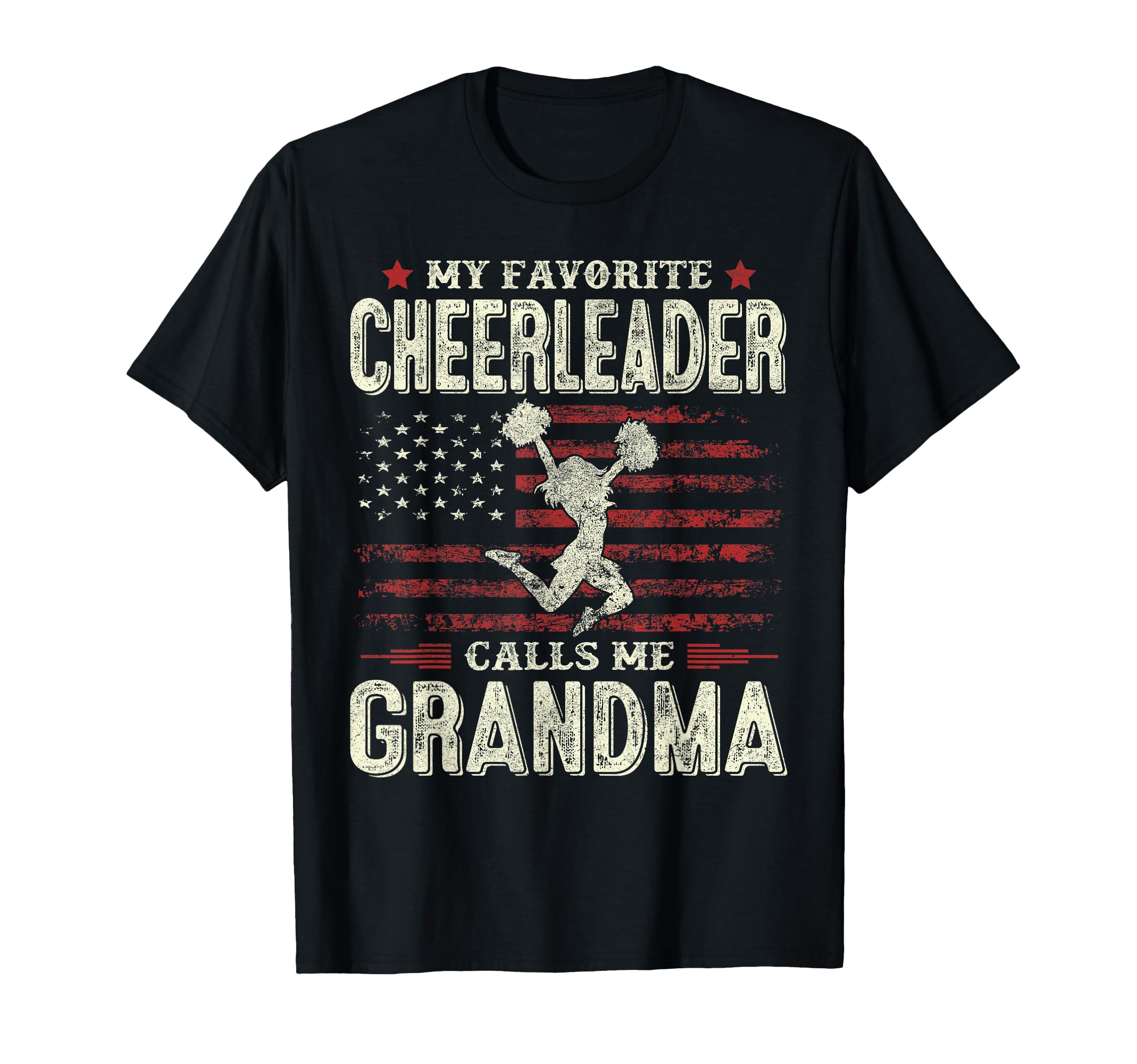 My Favorite Cheerleader Calls Me T-Shirt - Fun Novelty Design for Adults - T-Shirt, Sweatshirt, Hoodie