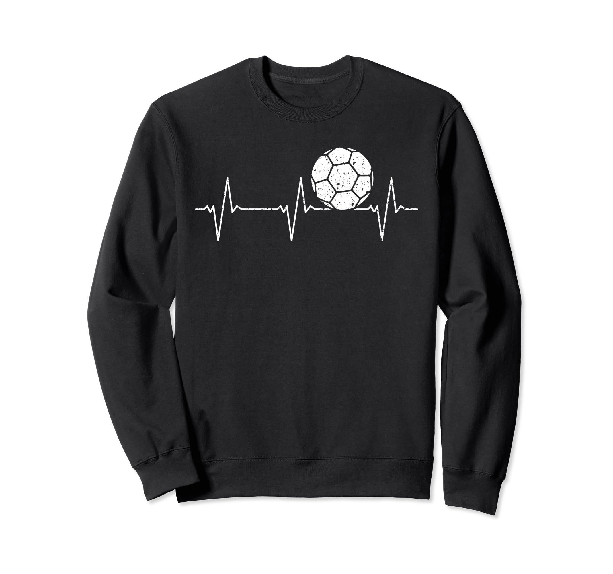Soccer Players Heartbeat Football Sweatshirt - Trendy Graphic for Adults - T-Shirt, Sweatshirt, Hoodie