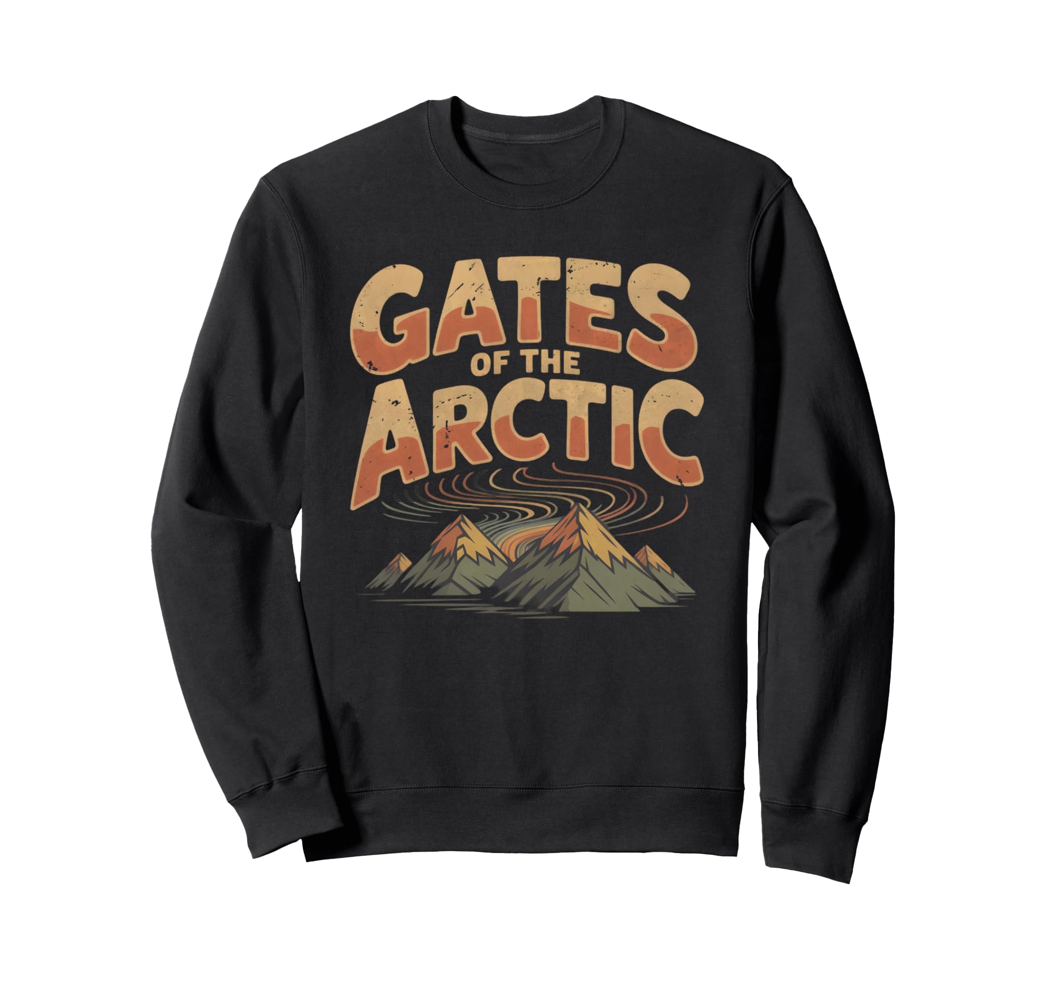 Gates Arctic National Park Nature Sweatshirt - Streetwear Style for Adults - T-Shirt, Sweatshirt, Hoodie