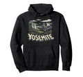 Yosemite National Park 80S Half Dome Hoodie - Novelty Apparel Unisex - T-Shirt, Sweatshirt, Hoodie