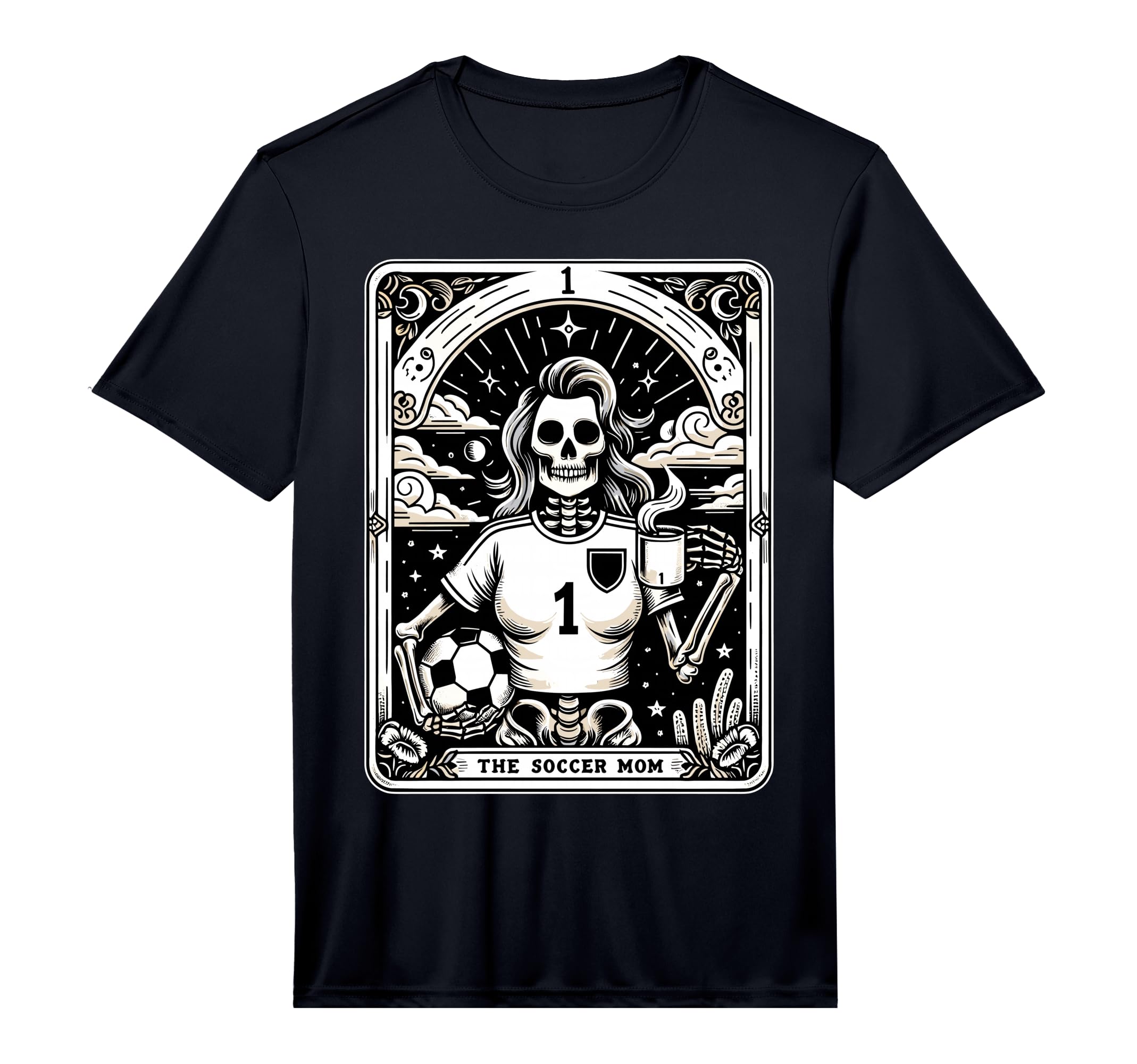 Tarot Card Soccer Mom Soccer Mum T-Shirt - Aesthetic Graphic Unisex - T-Shirt, Sweatshirt, Hoodie