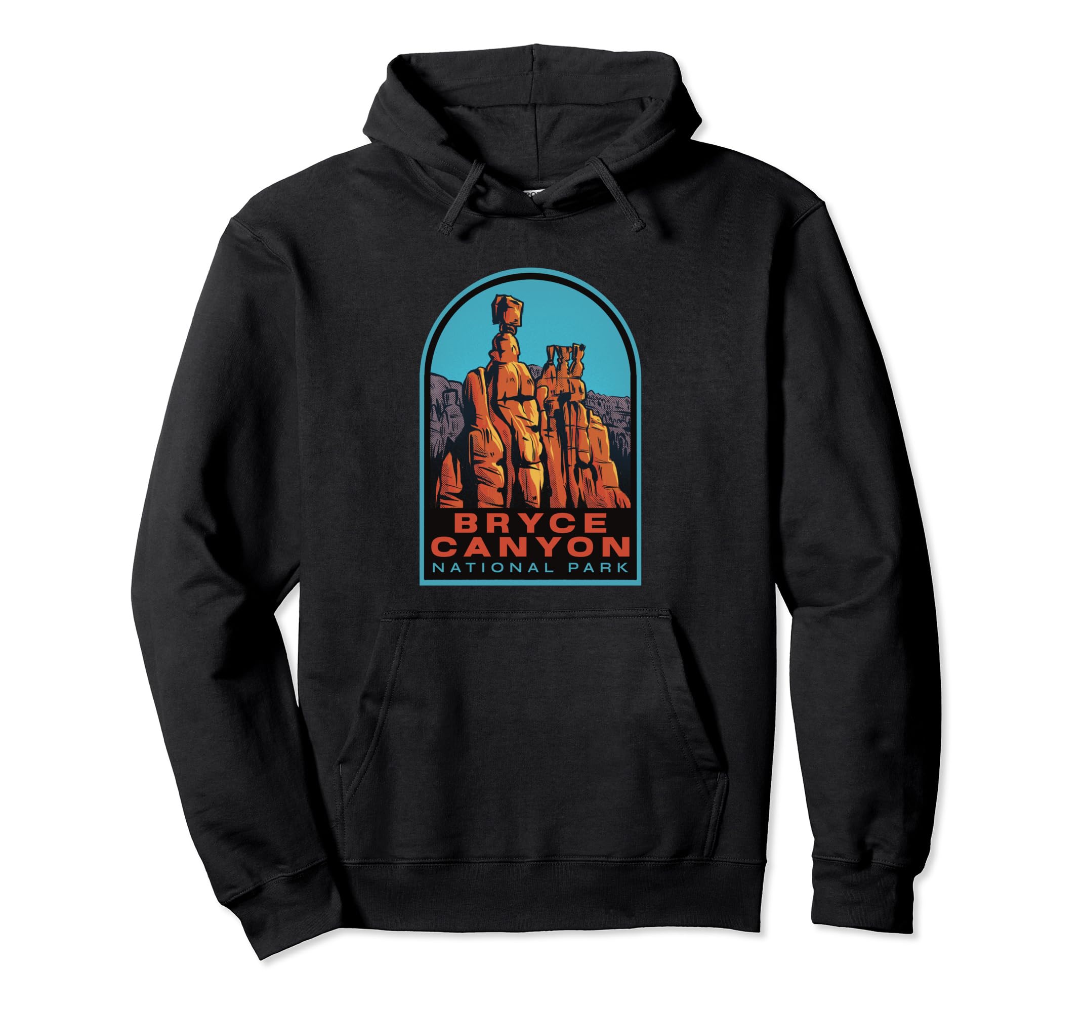 Bryce Canyon National Park Hoodie - Fun Novelty Design Unisex - T-Shirt, Sweatshirt, Hoodie