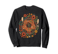 Boho Flower Soccer Ball Sweatshirt - Fun Novelty Design Unisex - T-Shirt, Sweatshirt, Hoodie