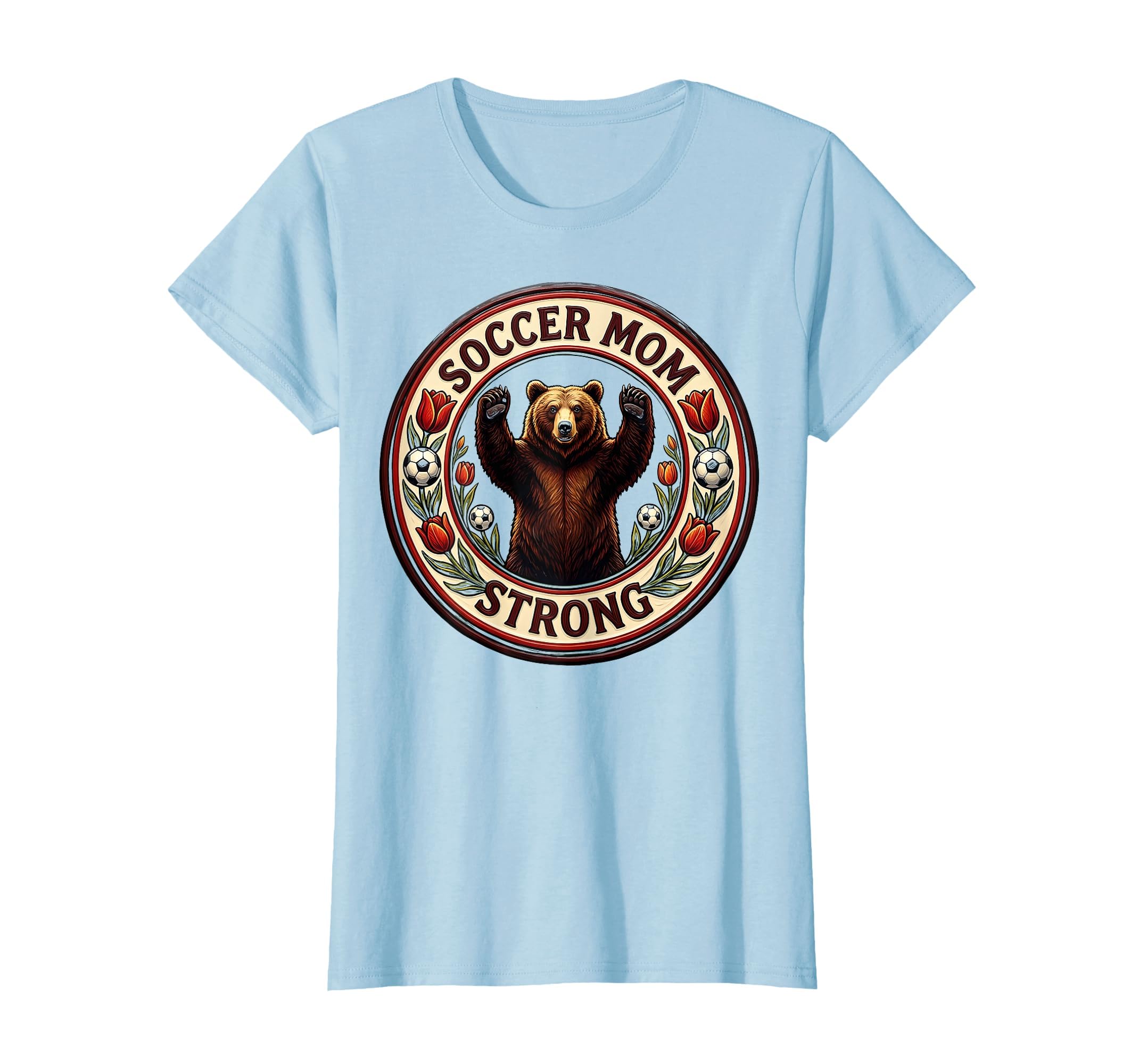 Soccer Mom Strong T-Shirt - Novelty Apparel for Adults - T-Shirt, Sweatshirt, Hoodie