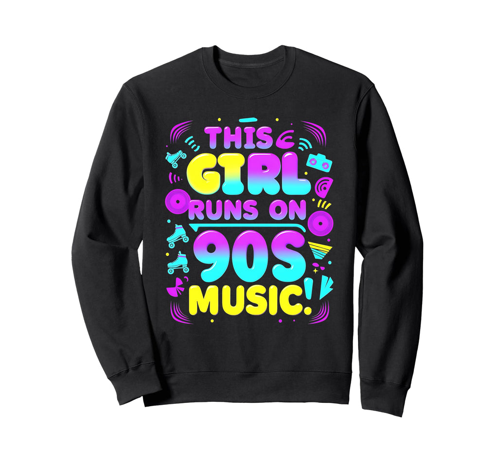 This Runs 90S Music Fun Roller Sweatshirt - Custom Art Print Men Women - T-Shirt, Sweatshirt, Hoodie