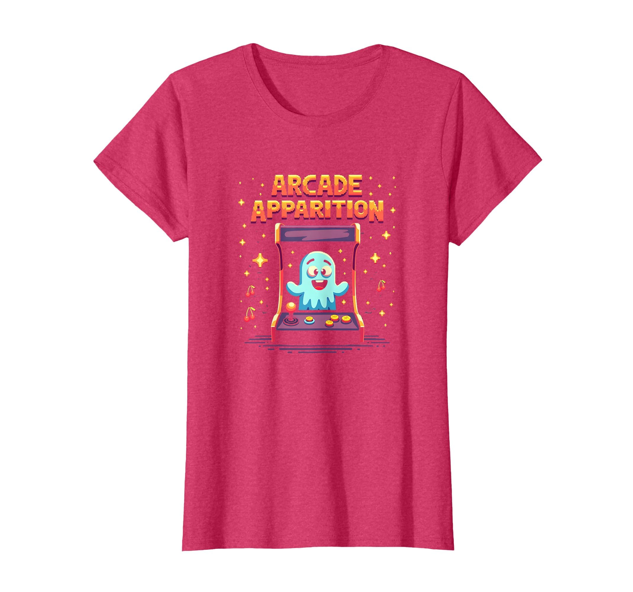 Halloween Arcade Apparition Ghost T-Shirt - Casual Everyday Wear Unisex - T-Shirt, Sweatshirt, Hoodie