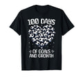 100 Days School Soccer Heart Love T-Shirt - Aesthetic Graphic Men Women - T-Shirt, Sweatshirt, Hoodie