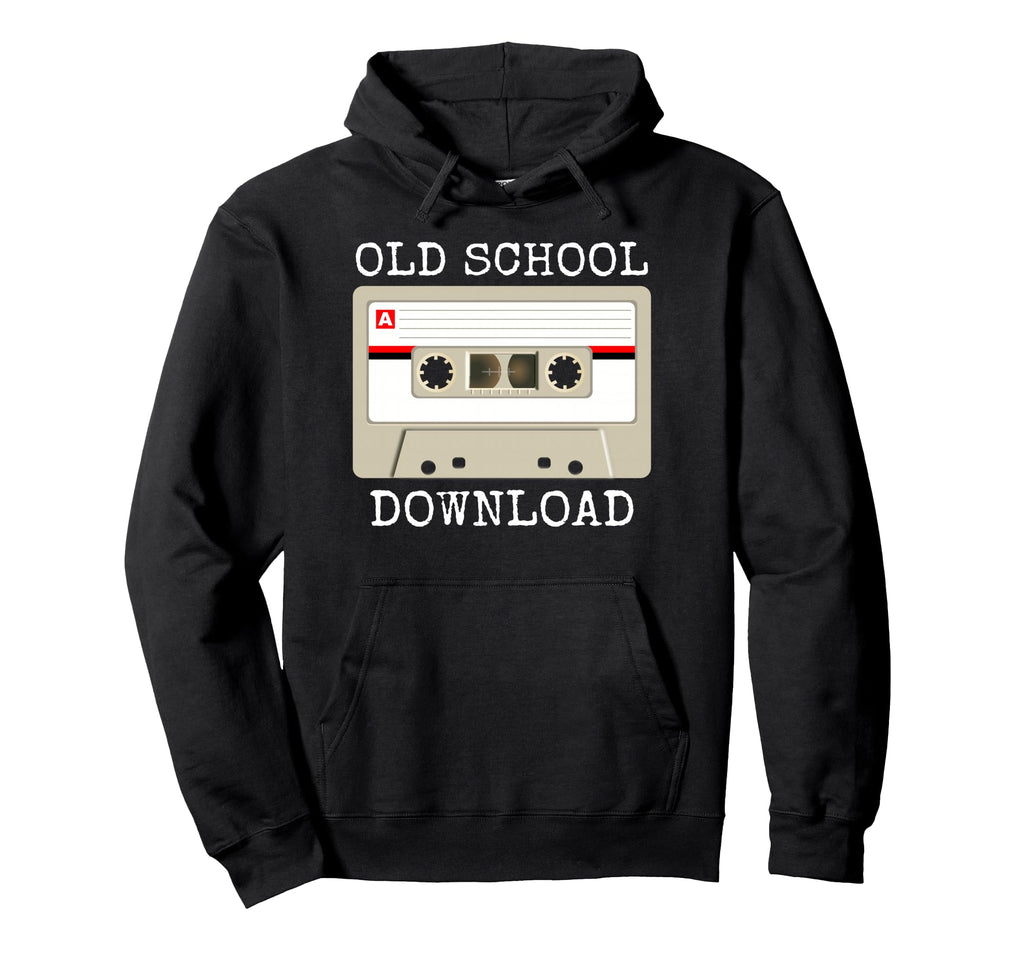 Music Tape Cassette Original Old School Hoodie - Novelty Apparel Men Women - T-Shirt, Sweatshirt, Hoodie