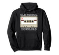 Music Tape Cassette Original Old School Hoodie - Novelty Apparel Men Women - T-Shirt, Sweatshirt, Hoodie