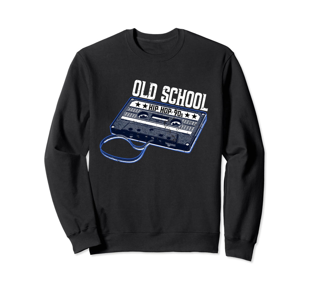 Old School Hip Hop 90S Trap Music Sweatshirt - Minimalist Print for Adults - T-Shirt, Sweatshirt, Hoodie