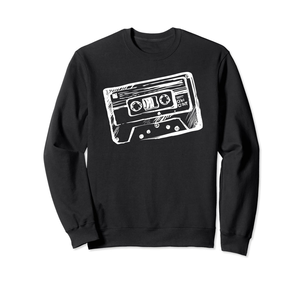 Old School Boombox Music Throwback Sweatshirt - Aesthetic Graphic Unisex - T-Shirt, Sweatshirt, Hoodie