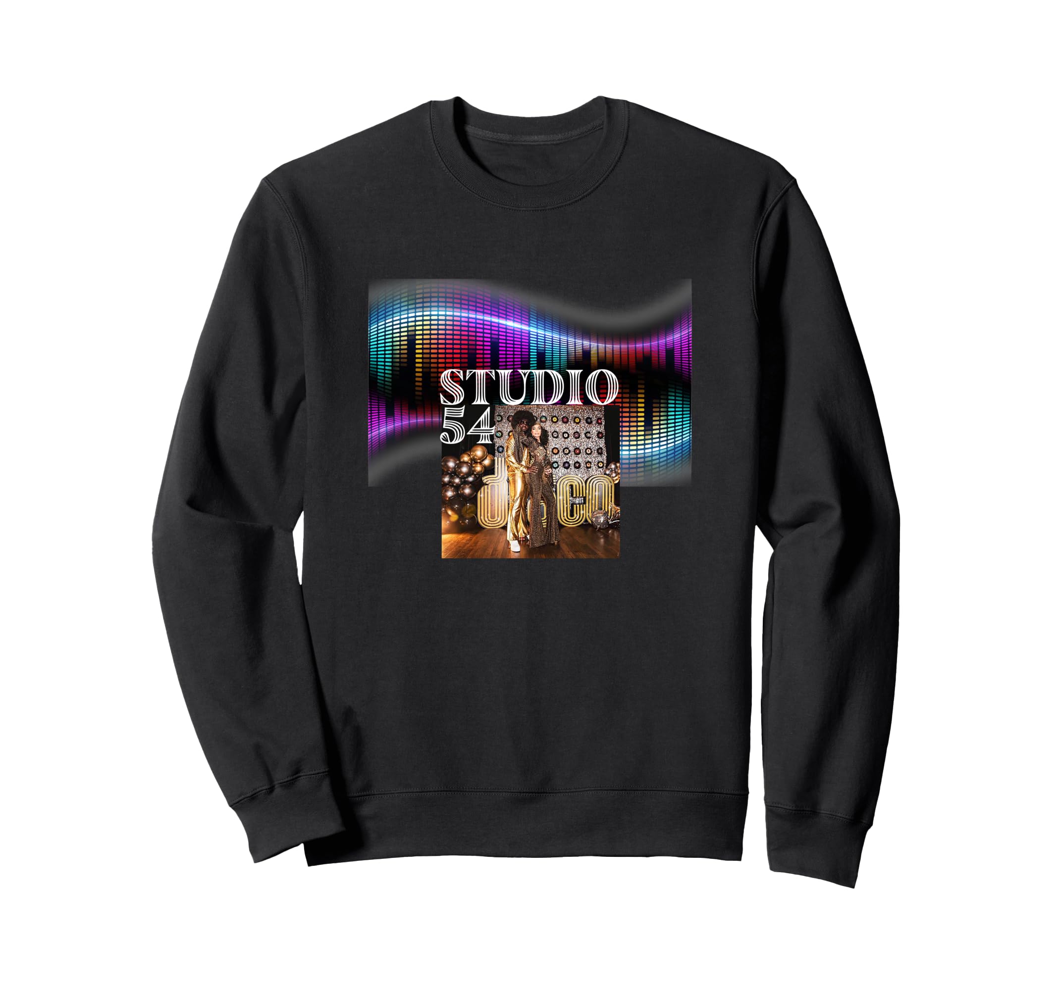 Studio 54 Disco 002 Sweatshirt - Aesthetic Graphic Unisex - T-Shirt, Sweatshirt, Hoodie