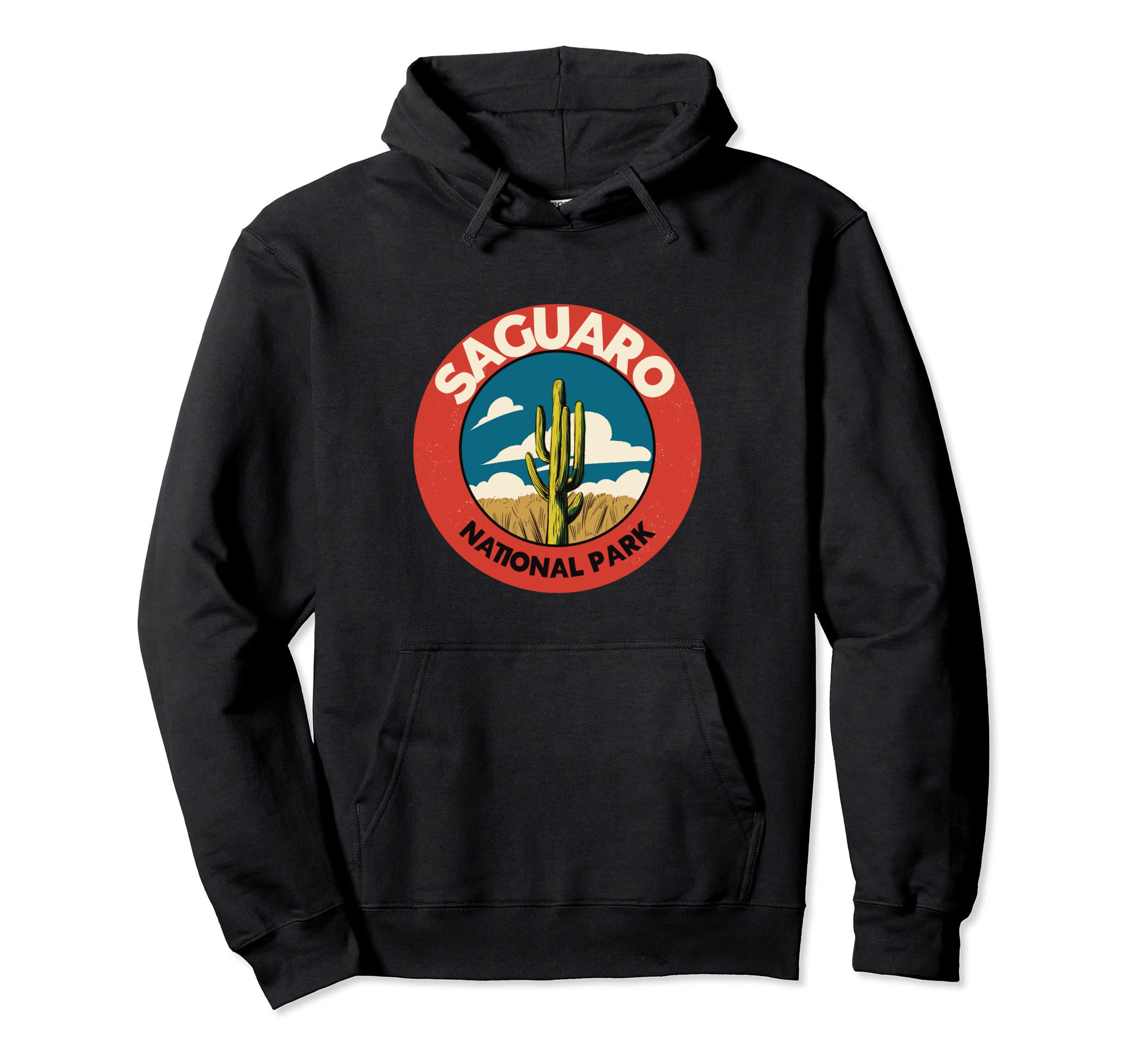 Saguaro National Park Hoodie - Minimalist Print for Adults - T-Shirt, Sweatshirt, Hoodie