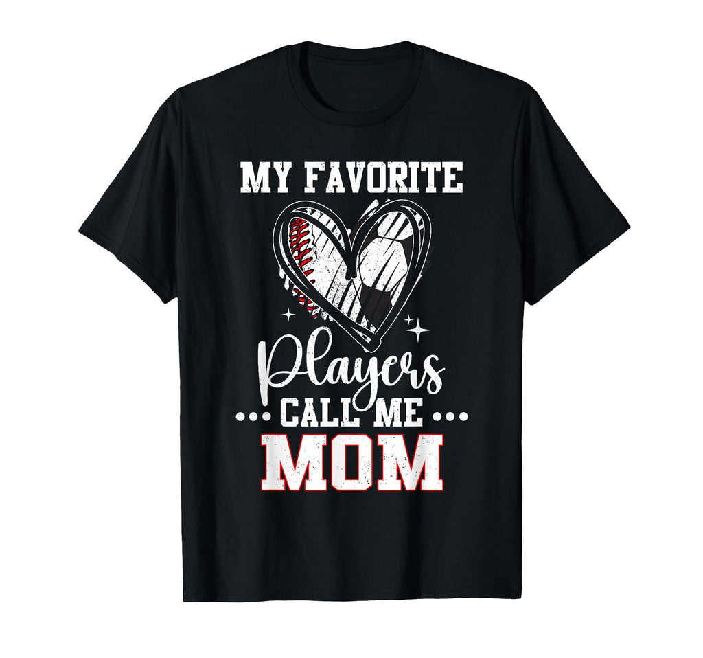 My Favorite Baseball Soccer Players T-Shirt - Unique Graphic for Adults - T-Shirt, Sweatshirt, Hoodie