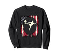 American Flag Patriotic Soccer Sweatshirt - Custom Art Print for Adults - T-Shirt, Sweatshirt, Hoodie