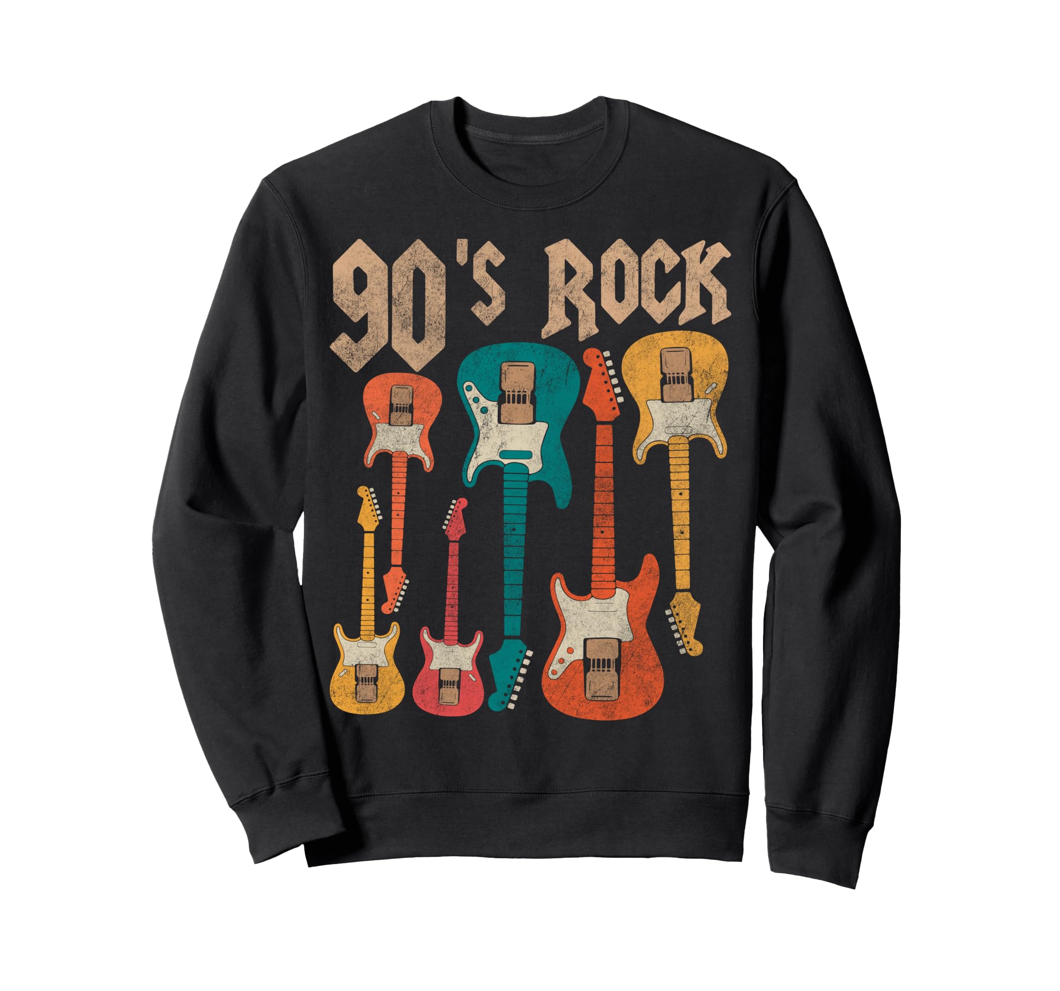 90S Rock Guitar Cassette Tape Sweatshirt - Streetwear Style Men Women - T-Shirt, Sweatshirt, Hoodie