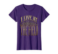 I Live Field Soccer Mom T-Shirt - Custom Art Print Unisex - T-Shirt, Sweatshirt, Hoodie