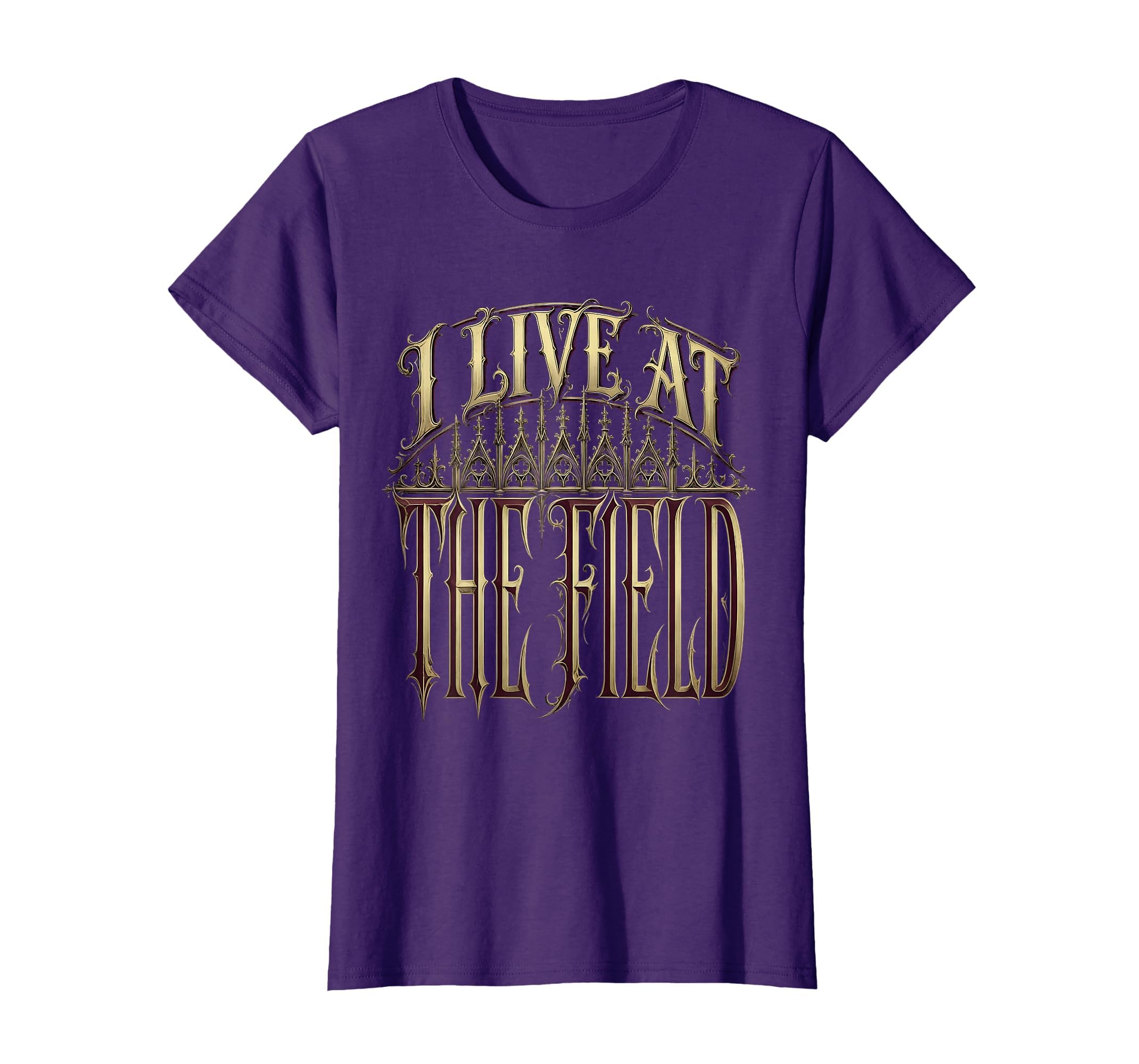 I Live Field Soccer Mom T-Shirt - Custom Art Print Unisex - T-Shirt, Sweatshirt, Hoodie