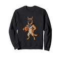 German Shepherd Soccer Dog Sweatshirt - Casual Everyday Wear Men Women - T-Shirt, Sweatshirt, Hoodie