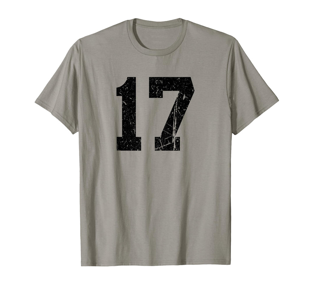 Distressed Black Sports Team Number T-Shirt - Aesthetic Graphic Men Women - T-Shirt, Sweatshirt, Hoodie