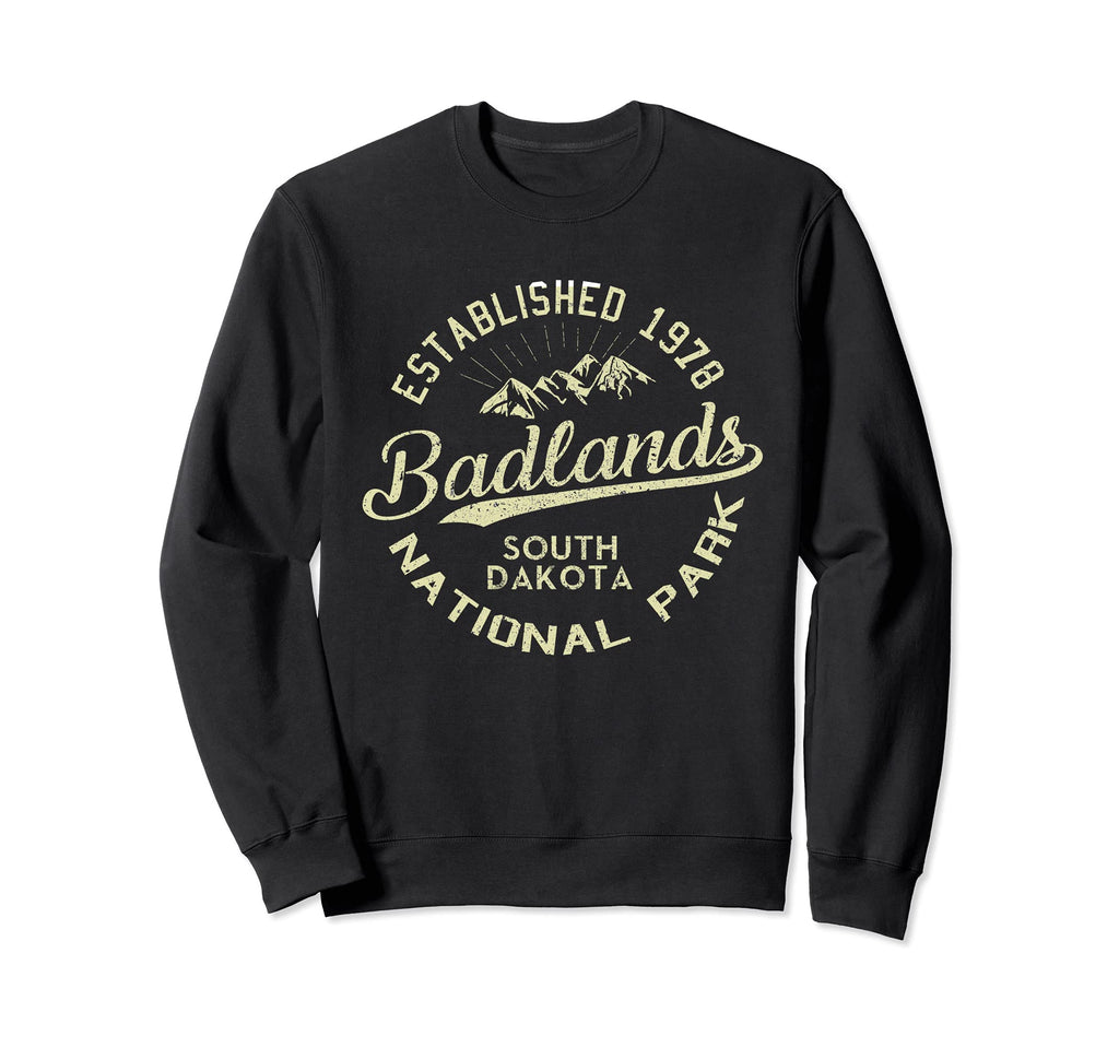 Badlands National Park Hiking South Sweatshirt - Graphic Print Men Women - T-Shirt, Sweatshirt, Hoodie