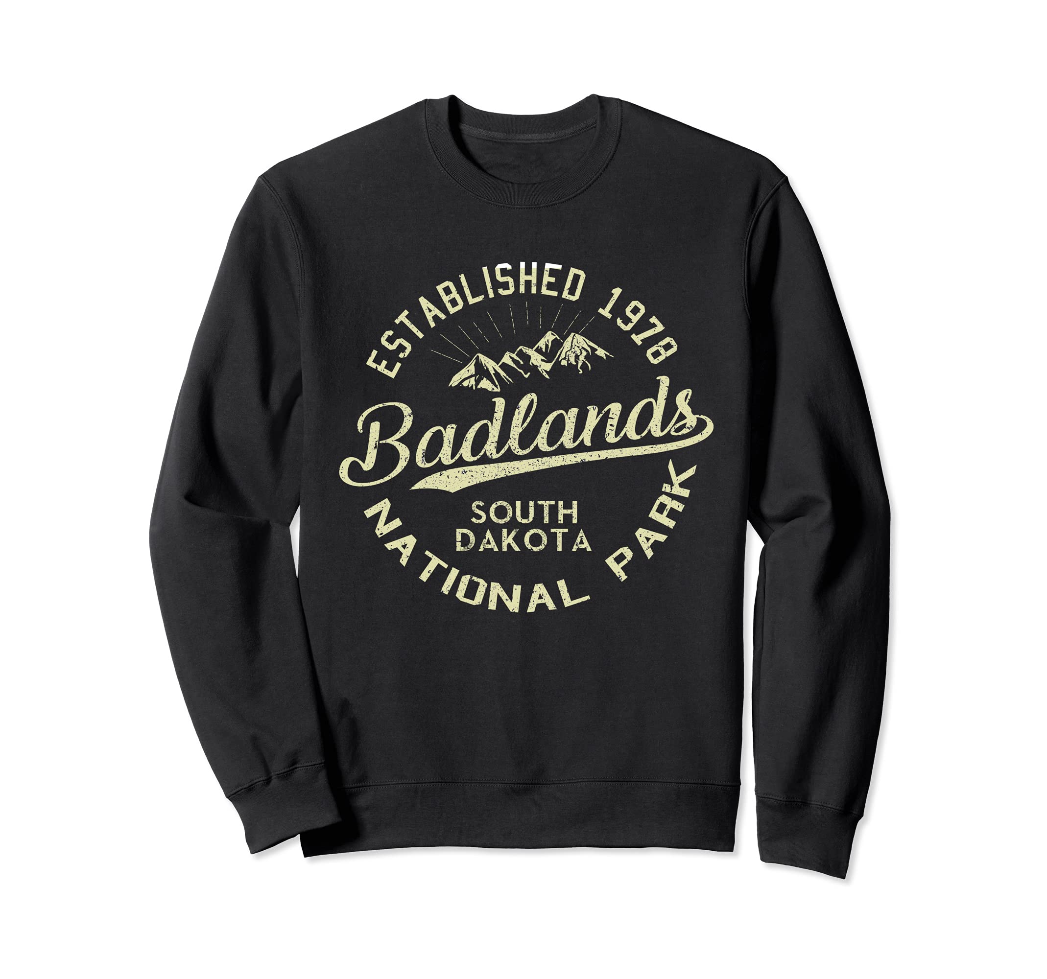 Badlands National Park Hiking South Sweatshirt - Graphic Print Men Women - T-Shirt, Sweatshirt, Hoodie